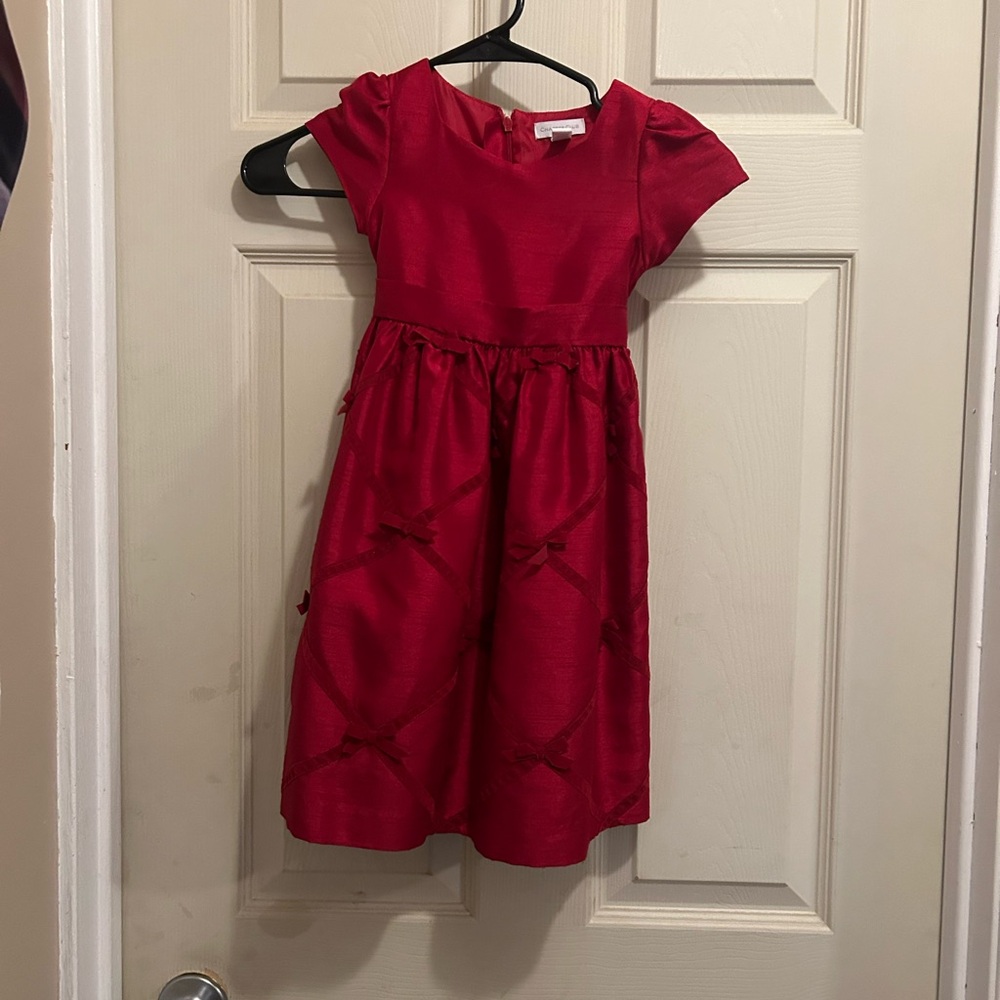 Carter Club Red Short sleeve formal fit flare dress size 3/31